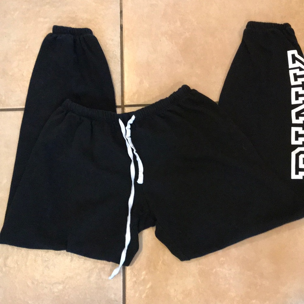 Pink brand drawstring sweats